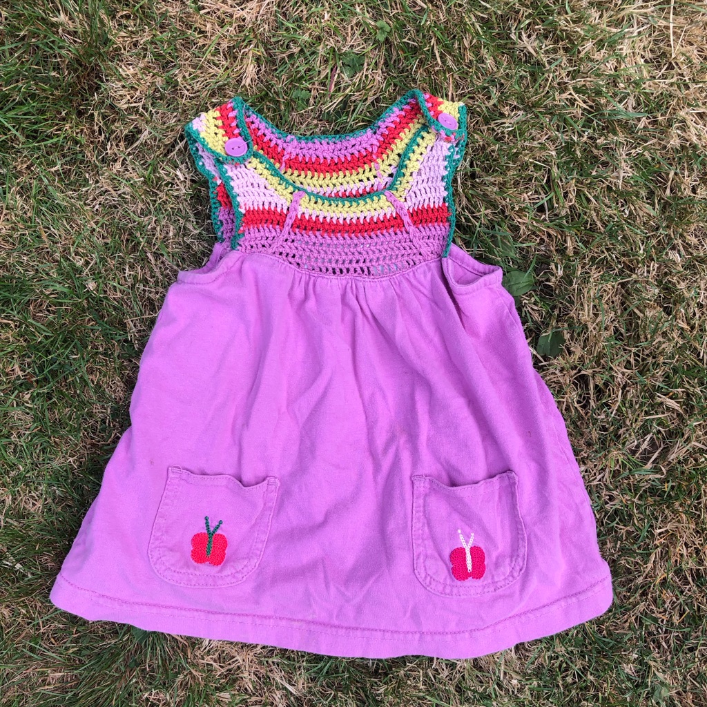 Macrame Rainbow Top